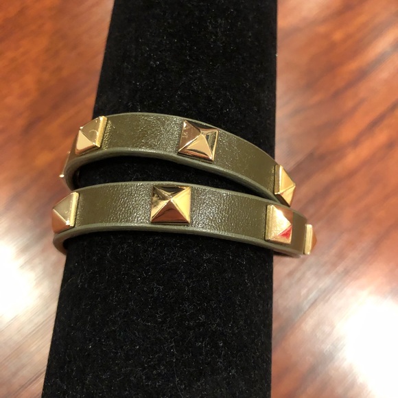 Stella & Dot Pyramid Double Wrap Bracelet - Picture 3 of 4